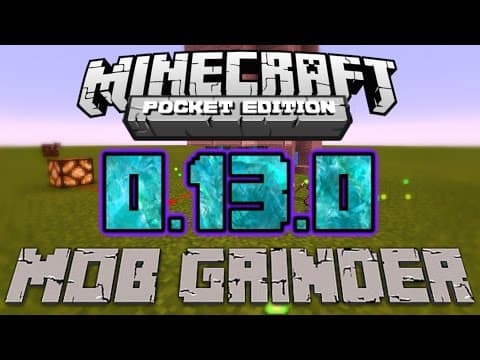 How to Build an Effective Minecraft PE 0.13.0 Mob Grinder thumbnail
