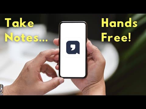 Airr App - How to take Smart Notes from Podcasts - (Podcast Notes) thumbnail