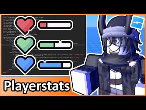 Playerstats - Roblox Beginners Scripting Tutorial #16 (2025) thumbnail