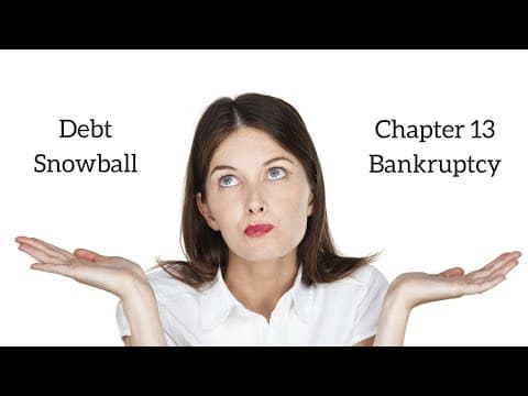 Chapter 13 Bankruptcy vs. Debt Snowball: Which Is Better? thumbnail