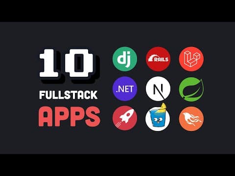 I built 10 web apps... with 10 different languages thumbnail