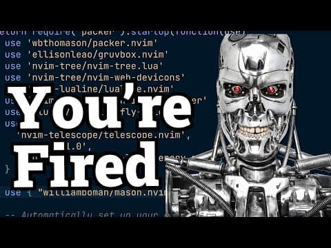 Artificial Intelligence took your programming job thumbnail