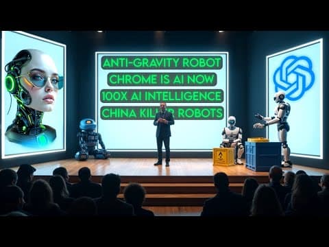 AI SHOCKS The World This Month: Unitree Anti-Gravity Robot, ChatGPT Upgrade, Chrome AI... thumbnail