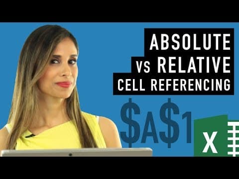 Excel Cell Reference: Absolute, Relative or Mixed? thumbnail