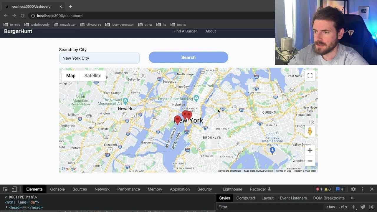 YouTube video player