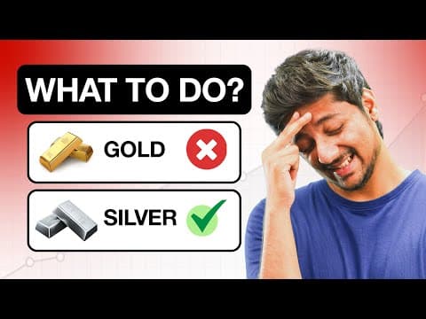 Should you invest in SILVER NOW? or Gold Now? My Honest Opinion thumbnail