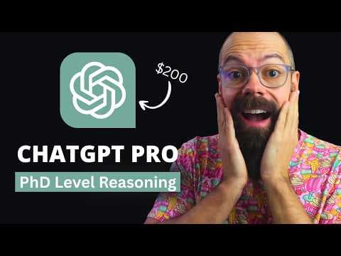 I Paid $200 for ChatGPT Pro—Here’s the TRUTH for Researchers thumbnail