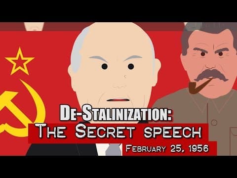De-Stalinization: The Secret speech (1956) thumbnail