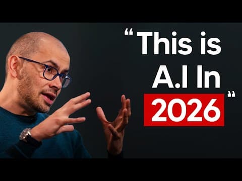 Googles AI Boss Reveals What AI In 2026 Looks Like thumbnail