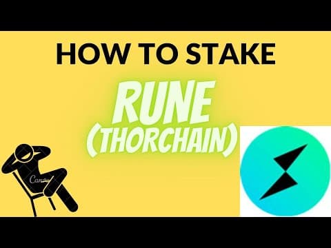 How To Stake Rune (thorchain) thumbnail