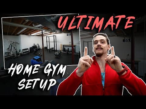 The BEST Garage Gym (My home gym setup update) thumbnail