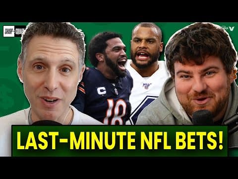 FINAL NFL Week 3 bets: Cowboys-Bears, Packers-Browns, Rams-Eagles & more | Sharp or Square thumbnail