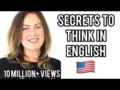 9 Ways to Think in English and Stop Translating in Your Head | Go Natural English thumbnail
