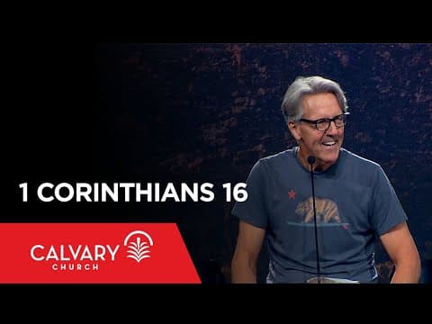 1 Corinthians 16 - Skip Heitzig thumbnail