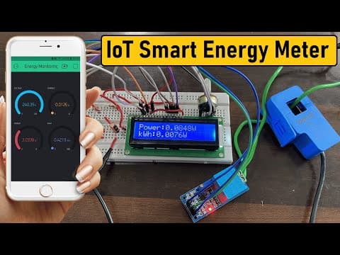 IoT Based Smart Electricity Energy Meter using ESP32 & Blynk Application thumbnail