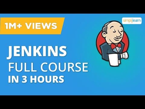 Jenkins Full Course | Jenkins Tutorial For Beginners | Jenkins Tutorial | Simplilearn thumbnail