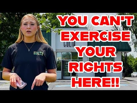 Karens Think It's ILLEGAL To Record Dispensaries!! (WATCH TILL END) thumbnail
