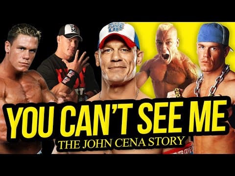 YOU CAN'T SEE ME | The John Cena Story (Full Career Documentary) thumbnail