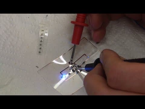 Clear flexible printed circuits - first success thumbnail