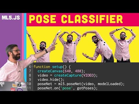 How to Train a Pose Recognition Model with PoseNet and ML5.js thumbnail