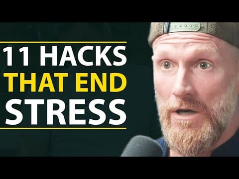 RUN THESE 11 HABITS Every Day To Reduce Stress & LIVE LONGER! | Tony Riddle thumbnail