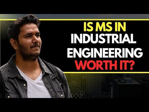 WATCH THIS Before Choosing Industrial Engineering AS Your Career! Yudi J thumbnail
