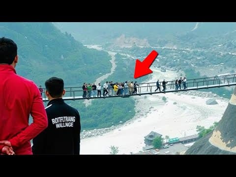Moments Filmed Seconds Before Disasters thumbnail