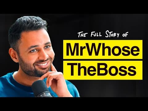 An Honest Conversation with MrWhosetheBoss thumbnail