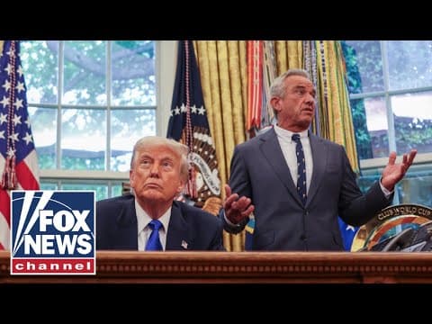 President Trump makes an announcement on autism thumbnail