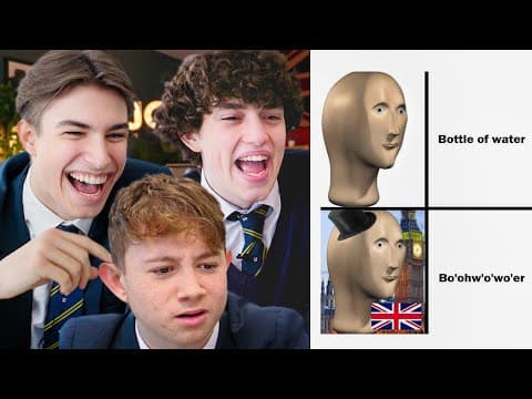 British Highschoolers react to Bri'ish Memes thumbnail