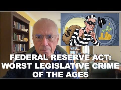 Jay Powell Inadvertently Admits Fed and Fiat Currency Rob You Blind of Your Savings. thumbnail