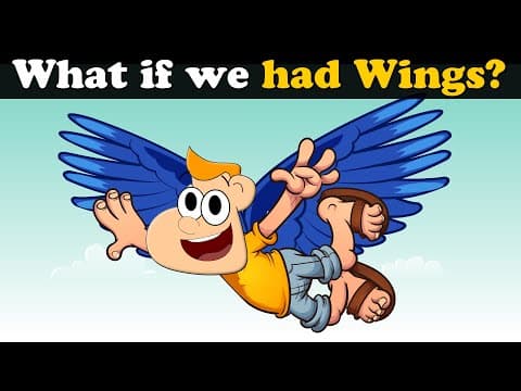 What if we had Wings? + more videos | #aumsum #kids #science #education #whatif thumbnail