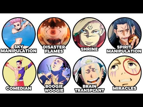 Every Cursed Technique Explained in 14 Minutes (Part 1) thumbnail
