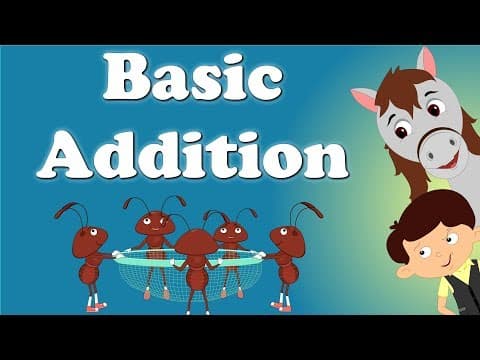 Basic Addition | #aumsum #kids #science #education #children thumbnail