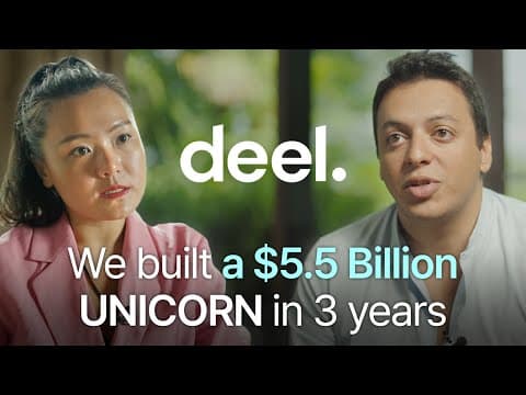 The Fastest Growing SaaS Startup in History | deel thumbnail