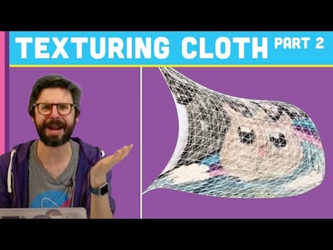 Coding Challenge #63.2: Texturing Cloth Simulation Part 2 thumbnail
