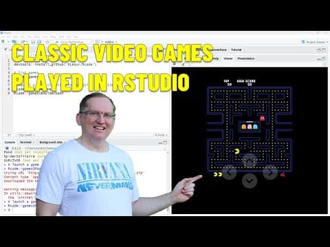 Play Classic Arcade Games in R with the Rcade Package thumbnail