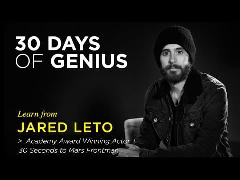Jared Leto on Creative Independence and Failure thumbnail