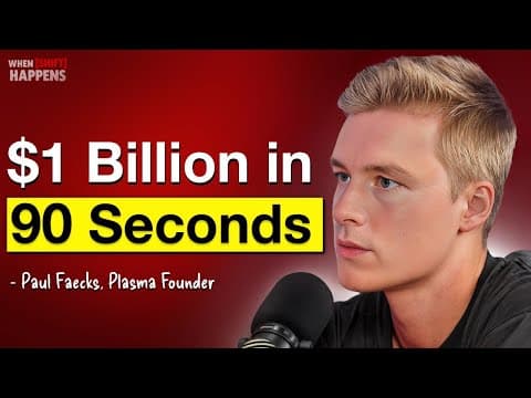 Plasma Founder: The Truth About Raising $1 Billion in Crypto | E139 thumbnail