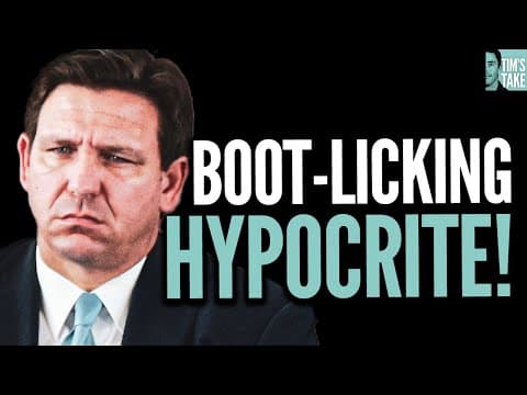 DeSantis Can't Hide From His Trump-Loving Past | Tim's Takes thumbnail