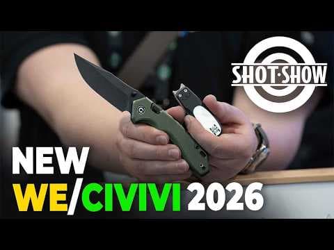 New Knives From WE/CIVIVI | Shot Show 2026 thumbnail