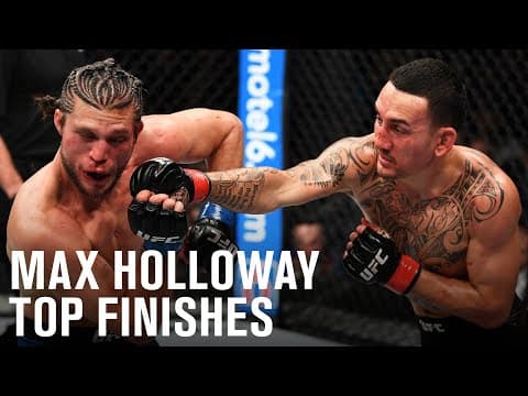 Top Finishes: Max Holloway thumbnail