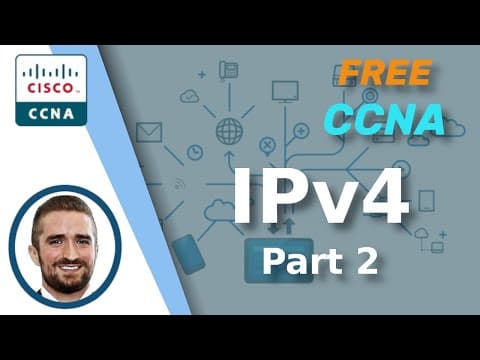 Free CCNA | IPv4 Addressing (Part 2) | Day 8 | CCNA 200-301 Complete Course thumbnail