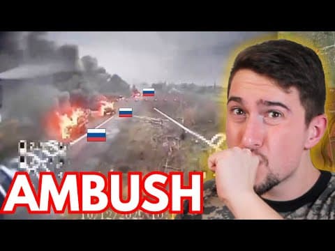 Russian Motorized Column Annihilated Near Pokrovsk thumbnail