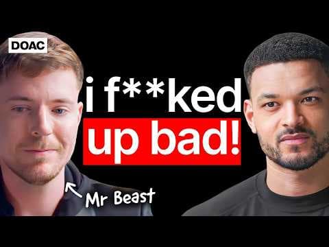 MrBeast: If You Want To Be Liked, Don't Help People & I Lost Tens Of Millions On Beast Games! thumbnail