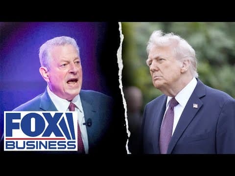 'TRAINWRECK': Al Gore blasts Trump’s 'jihad' on clean energy thumbnail