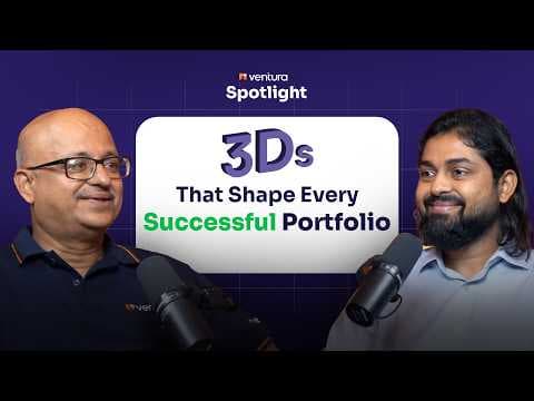 The 3D Strategy to Smarter Investing | Daylynn Pinto - Bandhan Mutual Fund | Ventura Spotlight thumbnail