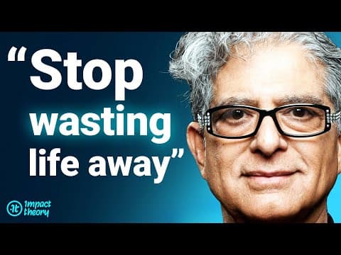 Overstimulation Is Ruining Your Life - How To Take Back Control Of Your Life | Deepak Chopra thumbnail