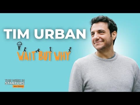 Tim Urban on the path to AGI and trends in tech history | E1779 thumbnail