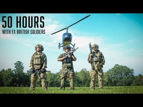 3 Ex British Soldiers VS TOUGHEST Airsoft Game On EARTH! (50Hr Milsim) thumbnail